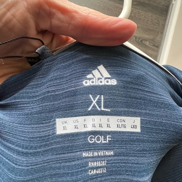 NWT Men’s Adidas Golf USA Polo - Picture 6 of 6